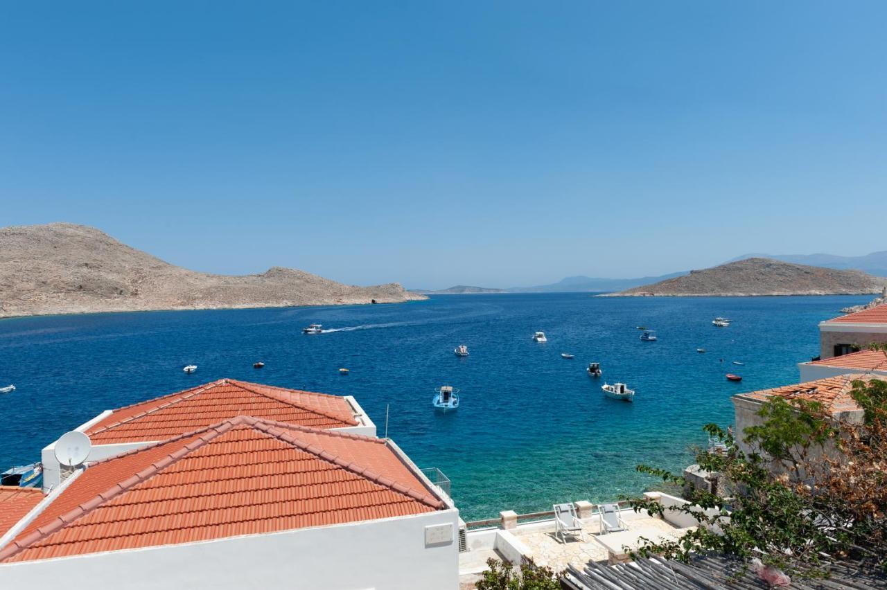 Atlantis Houses Chalki Town 外观 照片