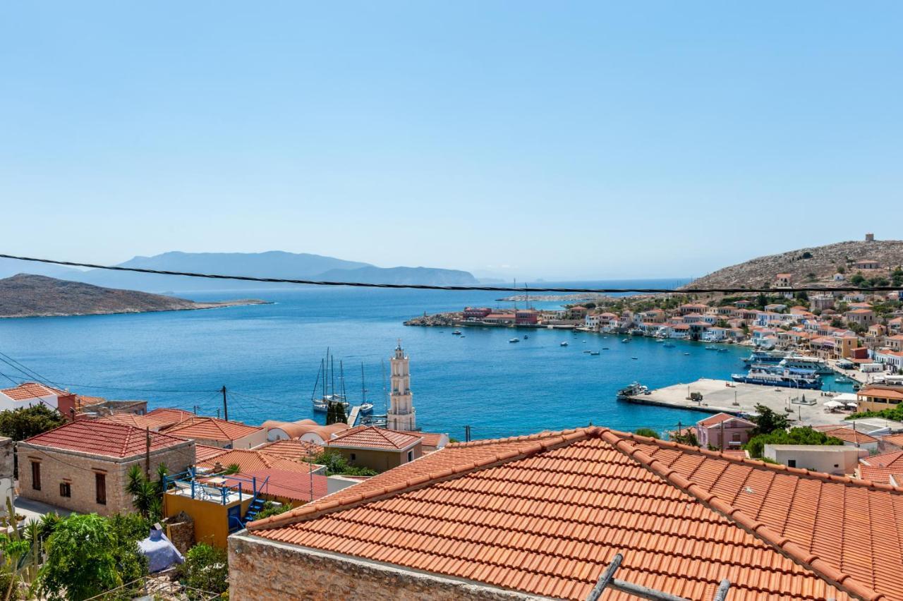Atlantis Houses Chalki Town 外观 照片