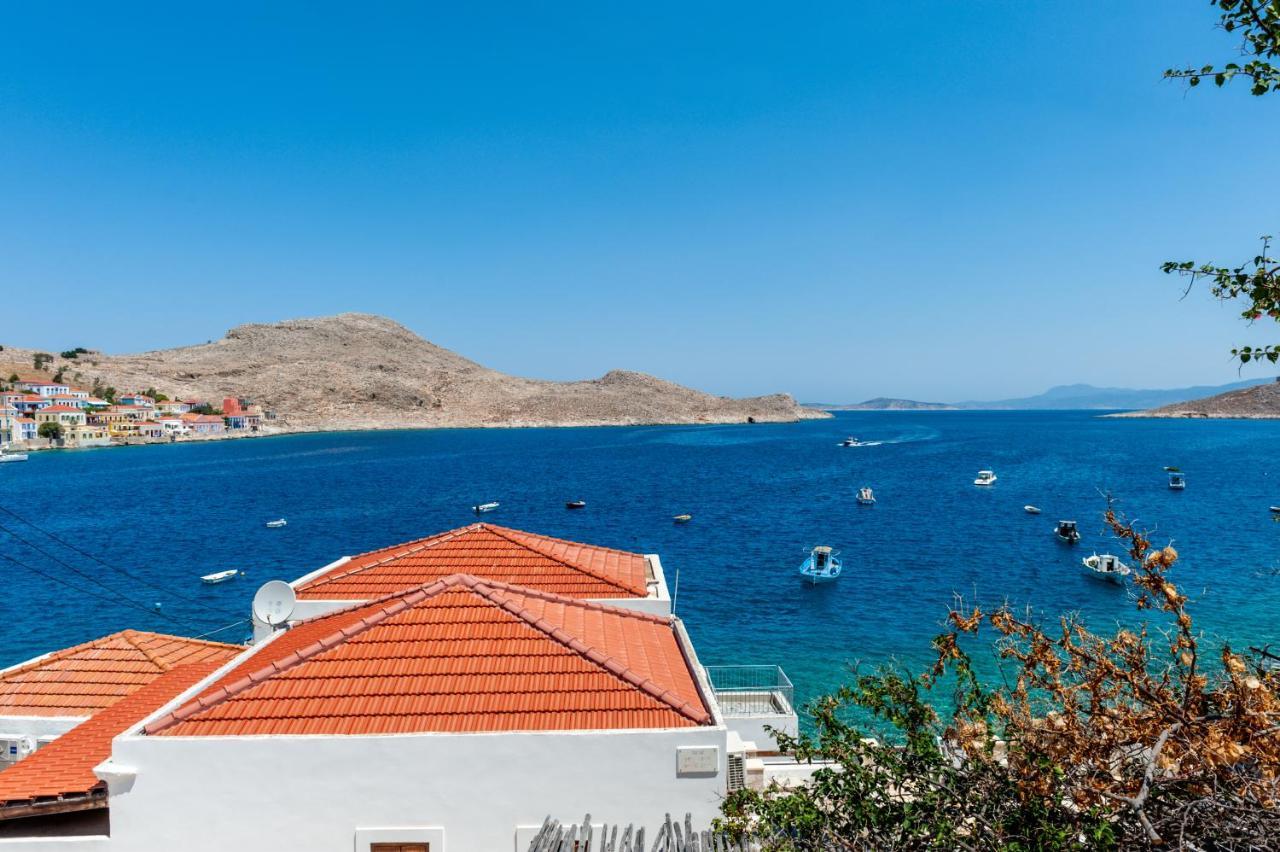 Atlantis Houses Chalki Town 外观 照片