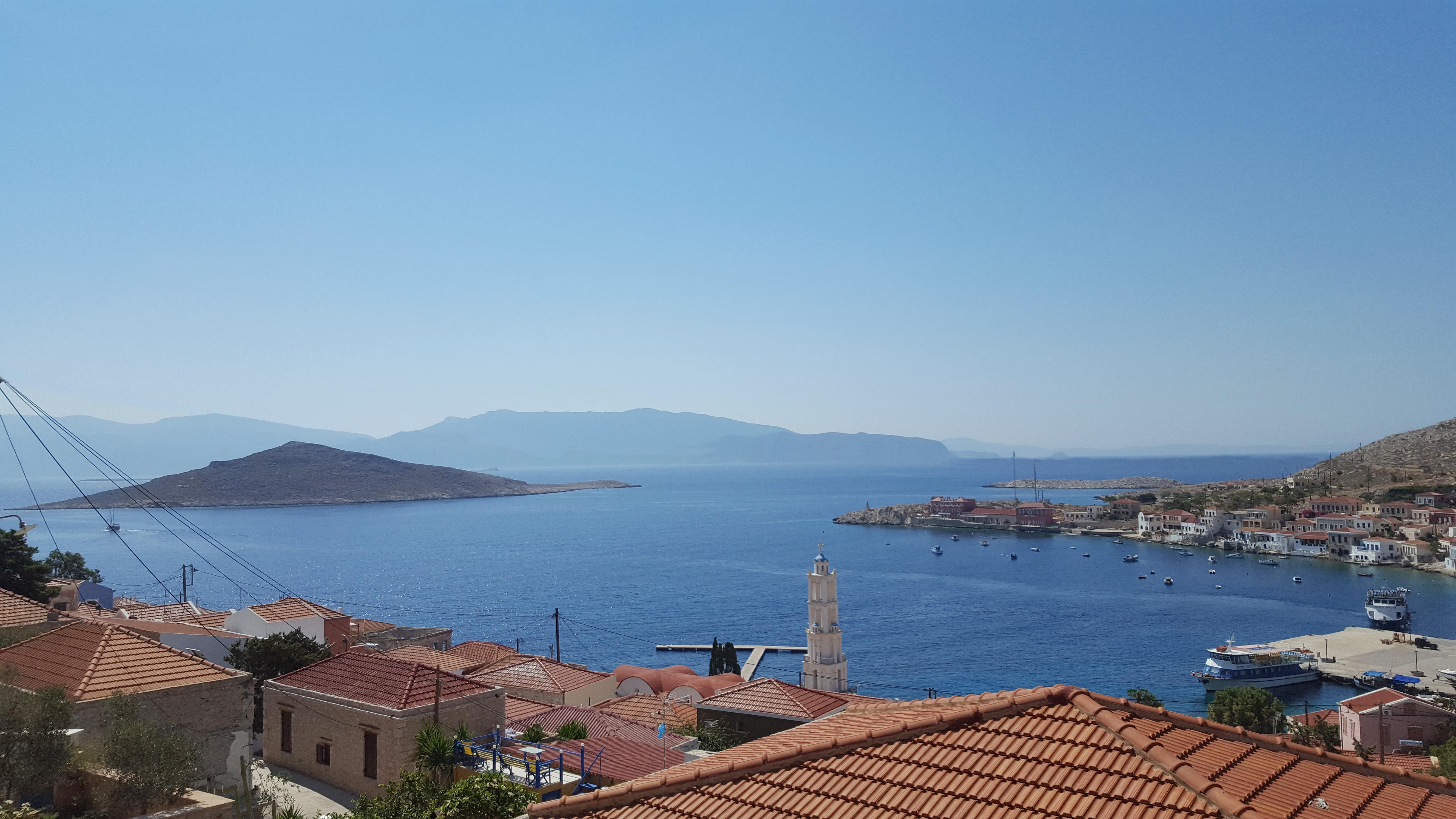 Atlantis Houses Chalki Town 外观 照片